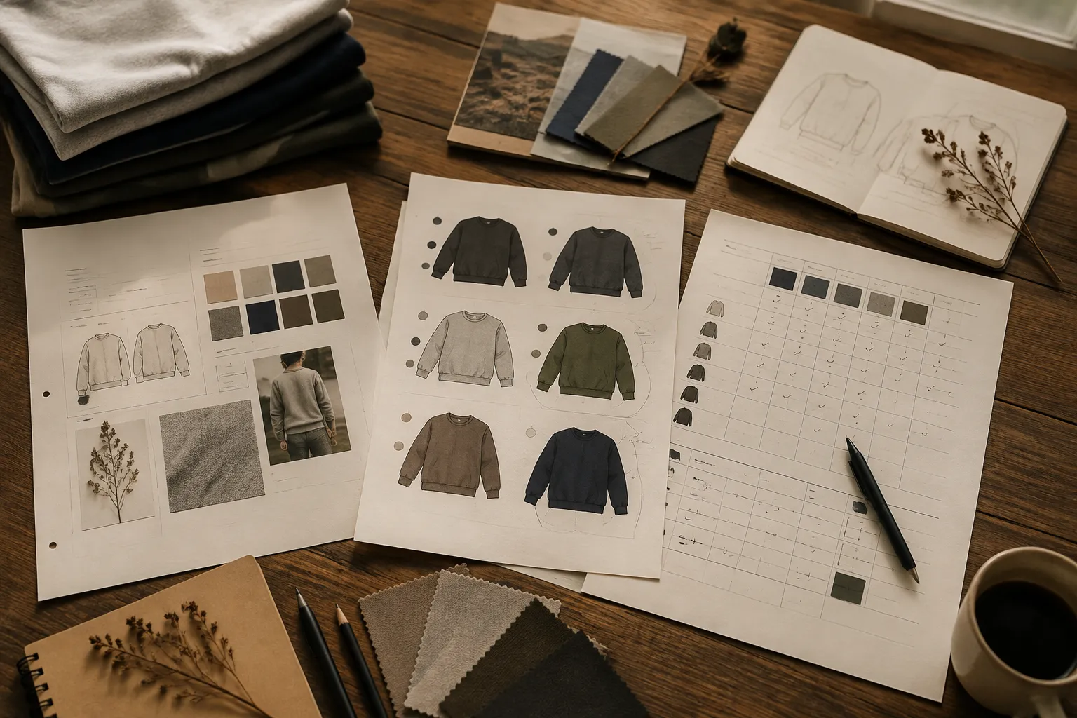 Apparel Collection Brief Open-Input and Decision Log